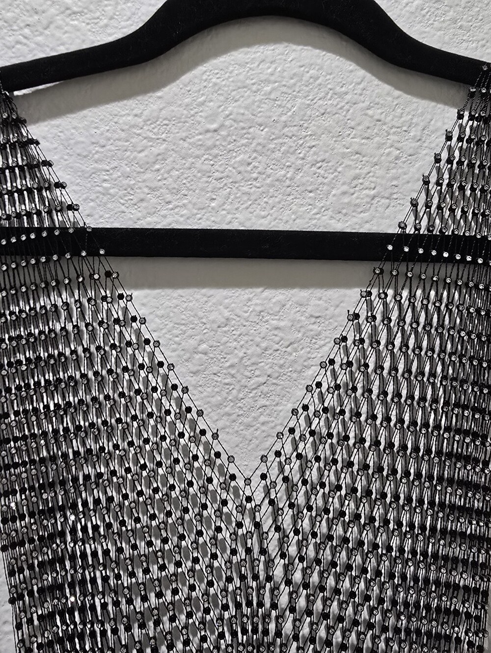 Mesh Rhinestone Dress - Picture 3 of 5